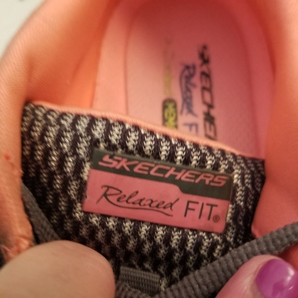 Skechers Women's Size 8.5  Relaxed Fit Memory Foam  SN 12135TX Color Code CCPK - Picture 5 of 7